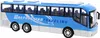 REISEBUS mit Friktionsantrieb 32cm Blau Linienbus Omnibus Produktbild-Vorschau 2