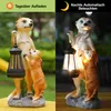 Erdmännchen-Dekoration, Solar-Erdmännchen mit Solarlicht, Produktbild-Vorschau 3