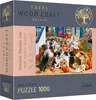 TREFL Wood Craft Origin Puzzle Hund Freundschaft 1000 Teile Produktbild-Vorschau 1