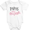 Kurzarm Baby Body Papas kleine Prinzessin Onesie Mädchen Produktbild-Vorschau 1