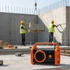 DAB80OR Baustellenradio DAB+ Bluetooth Akku IP44 Produktbild-Vorschau 2