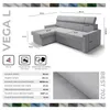 Ecksofa Vega L mit Schlaffunktion Zero-Wall Funktion Produktbild-Vorschau 4