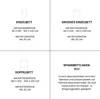 A grid of four sections, each detailing different bed sizes and a fitted sheet, with accompanying icons. Produktbild-Vorschau
