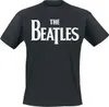 The Beatles T-Shirt Herren Logo schwarz Band-Merch, Bands Produktbild-Vorschau 1