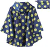Regenponcho Kinder Wasserdicht Baby Mädchen Jungen Faltbar Produktbild-Vorschau 3