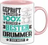 Drummer Geschenk Lustiger Spruch für Drummer Geschenkidee Produktbild-Vorschau 1