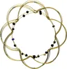 4D Mandala dekoratives Drahtgeflecht gold schwarz Produktbild-Vorschau 1