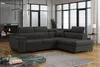 MÖBEL LUX Ecksofa NICOLE, L-Form Sofa mit Schlaffunktion, Produktbild-Vorschau 2