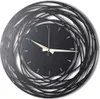 Opviq, WATCH-042, Nástenné hodiny, čierne, kov, 50 x 50 cm Náhľad obrázku produktu 6