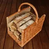 Creative Home Kosz Wiklinowy z uchwytem obszyty jutą | Podgląd zdjęcia produktu 10