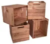 2er set Holzkiste Vintage Ocker passend für Kallax und Produktbild-Vorschau 5