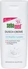 A white bottle of Sebamed Dusch-Creme with product information and branding visible. Produktbild-Vorschau