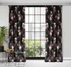 Vorhang KAREN schwarz rosa 140x270 cm  Kräuselband Produktbild-Vorschau 14