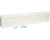 Marley Türlüftungsgitter 452 x 92 mm, weiß Produktbild-Vorschau 2