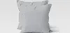 2er Set Renforcé UNI Kissenhüllen 40x40 cm Kopfkissen Produktbild-Vorschau 1