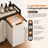 Roxlin Portabiancheria 3 Scomparti 120L – Cesto per Bucato Anteprima dell’immagine prodotto 3