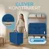 ELONEO Klappmatratze, Gästematratze, 3-teilige Produktbild-Vorschau 4