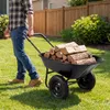 Dvojkolesové vozíky COSTWAY 78 l, nosnosť 100 kg, s Náhľad obrázku produktu 2