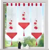 heimtexland ® Scheibengardine Set 3-tlg Schlaufen Gardine Produktbild-Vorschau 1
