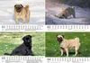 Mopszauber DIN A5 Kalender für 2027 Mops Hunde und Welpen - Produktbild-Vorschau 2