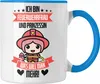 Trendation - Lustige Feuerwehrfrau Tasse Geschenk für Produktbild-Vorschau 1