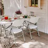 nabbi Gastronomie Falten Tisch Vivas 244x75 cm - grau-weiß Produktbild-Vorschau 14