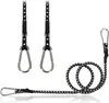 com-four® 3x Gummispanner - Gepäckspanner mit Produktbild-Vorschau 1
