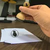 Holzstempel rund 3,5 cm mit Capybara-Motiv, komfortablem Produktbild-Vorschau 5