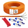 ARLI Cat7 50 m Verlegekabel S/FTP LSZH + 4x RJ45 Produktbild-Vorschau 1