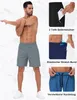 kuzwufs Sporthose 2XL Herren, 3er Pack, Kurz, mit Taschen, Produktbild-Vorschau 3