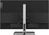 The back of a Lenovo monitor on a black background. Produktbild-Vorschau