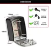 Boîte à Clés de Sécurité Masterlock 5403EURD, XL, Murale, Voir les images du produit 6