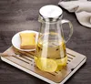 2,2 Liter Glas Karaffe Glaskrug mit Deckel, Wasserkaraffe, Produktbild-Vorschau 4