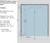 Ferrure de porte battante Tensor verre-châssis, point Voir les images du produit 4