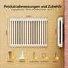 EMKE Design grzejnik w kształcie litery D 600x840mm 1383W Podgląd zdjęcia produktu 7