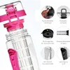LA VAGUE VITALITY - Trinkflasche mit Einsatz PINK Größe: Produktbild-Vorschau 4