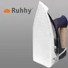 A close-up side view of an iron shoe cover with the brand logo and name in the upper left corner. Produktbild-Vorschau