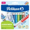 Pelikan Colorella Textile, Mehrfarbig, Medium, Stoff, Produktbild-Vorschau 2