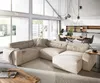 DELIFE Wohnlandschaft Sirpio 300x210 cm Cord Beige Produktbild-Vorschau 6