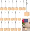 Fotohalter - 20 Stück - Kartenhalter aus Holz mit Clip - Produktbild-Vorschau 1