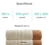 Osuška Comfort Maxi 100x200 cm hnedá, 100% bavlna Náhľad obrázku produktu 6