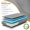 Vesgantti Klappmatratze 135x190cm, Gästematratze, 3-teilige Produktbild-Vorschau 2