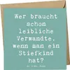 Mr. & Mrs. Panda Klappkarte Spruch Stiefkindliebe - Produktbild-Vorschau 1