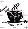 Kreative DIY-Küchenwanduhr aus Acryl, modernes Design, Produktbild-Vorschau 2