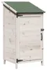 Abri de jardin vidaXL blanc 59 x 56 x 113,5 cm en bois Voir les images du produit 1
