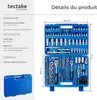 Boîte à Outils avec 171 Pièces (Douilles + Outils à Voir les images du produit 6