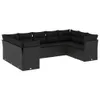 Modernen StilGarten-Lounge-Set, 9-tlg. Produktbild-Vorschau 2