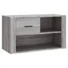 vidaXL Schuhschrank Grau Sonoma 80x35x45 cm Holzwerkstoff - Produktbild-Vorschau 3
