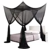 Moskitonetz Doppelbett mit 4 Eckpfosten, Moskitonetz Bett, Produktbild-Vorschau 1