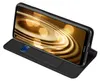 A black flip case for a Nokia smartphone, with a credit card inserted into a slot on the case. Produktbild-Vorschau